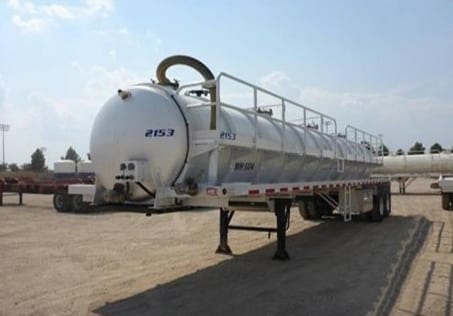 Cisterna vacuum de gran capacidad de la flota